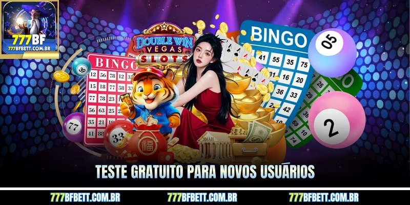 Teste gratuito para novos usuários